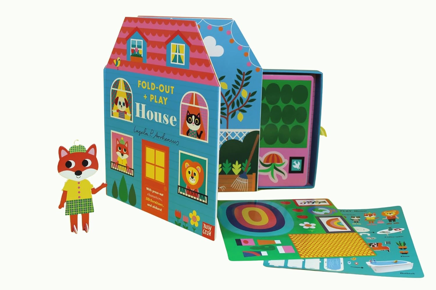 Fold-Out + Play: Doll’s House By Ingela P Arrhenius