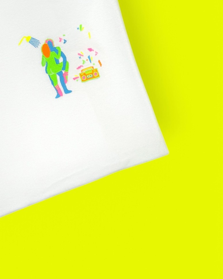 Ballet Dancer - Basic White T-shirt - Three Son Foreplay Collection