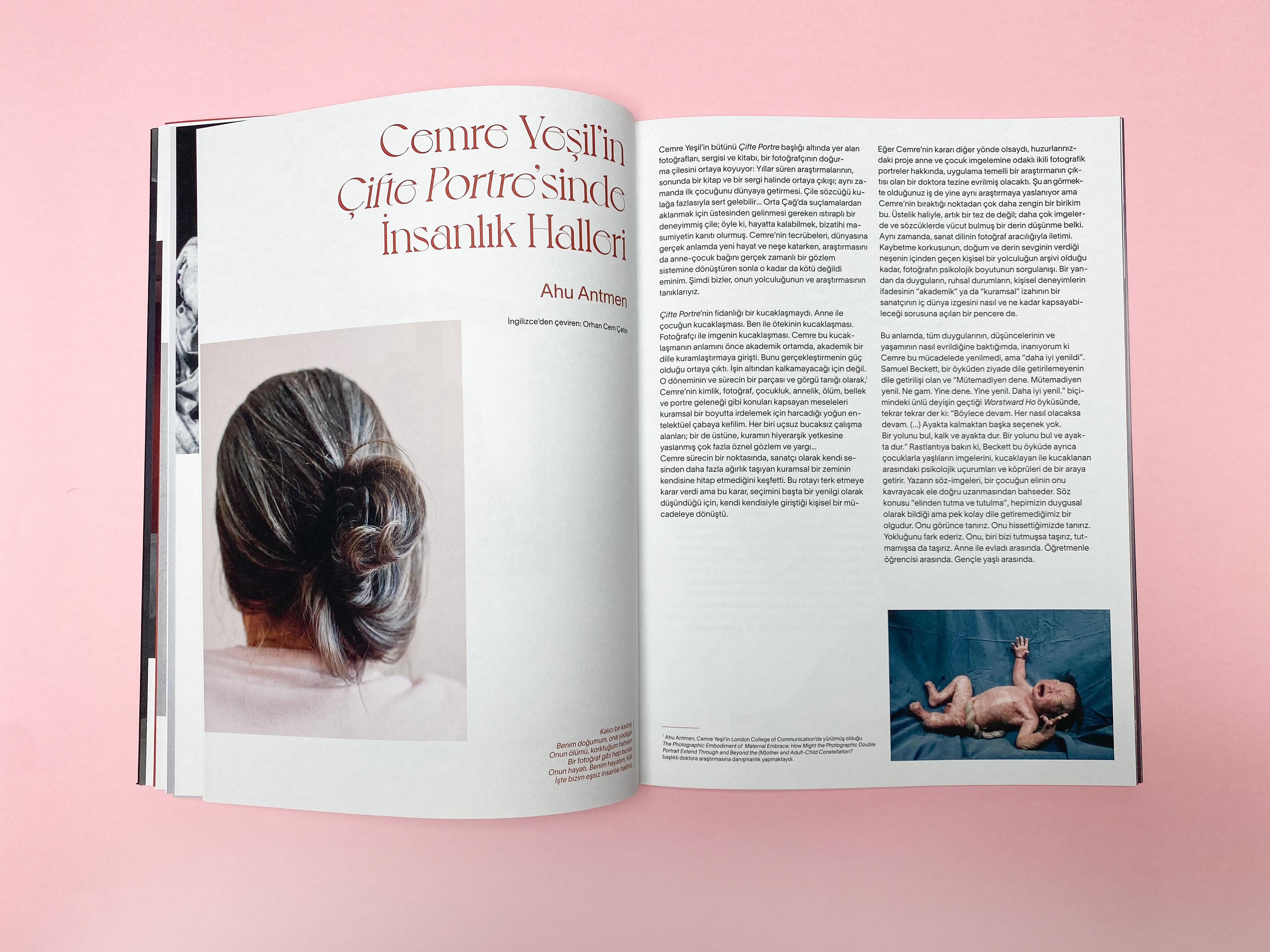 Double Portrait Exhibition Catalogue by Cemre Yeşil & Ahu Antmen