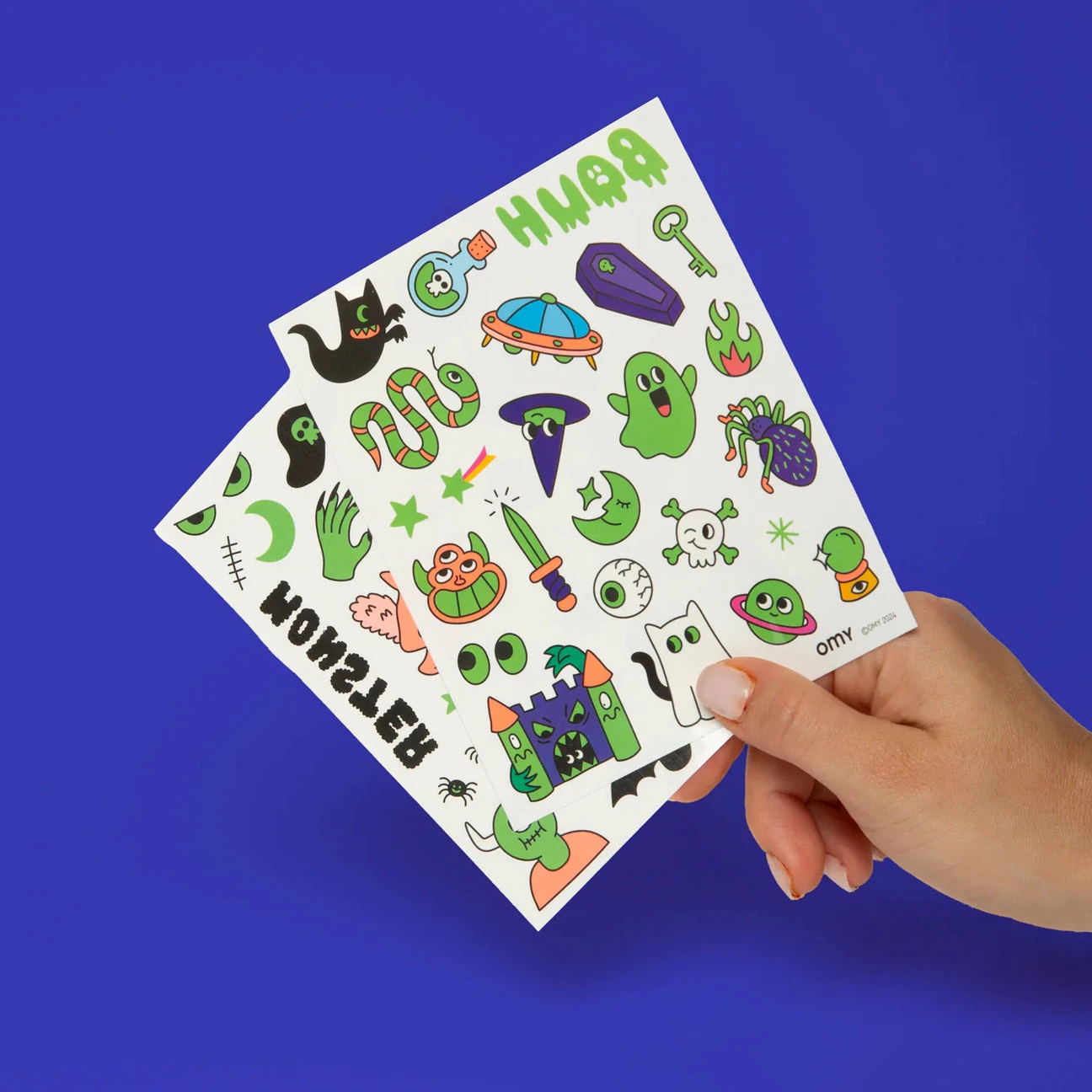 OMY Tattoos Geçici Dövme - Boo !