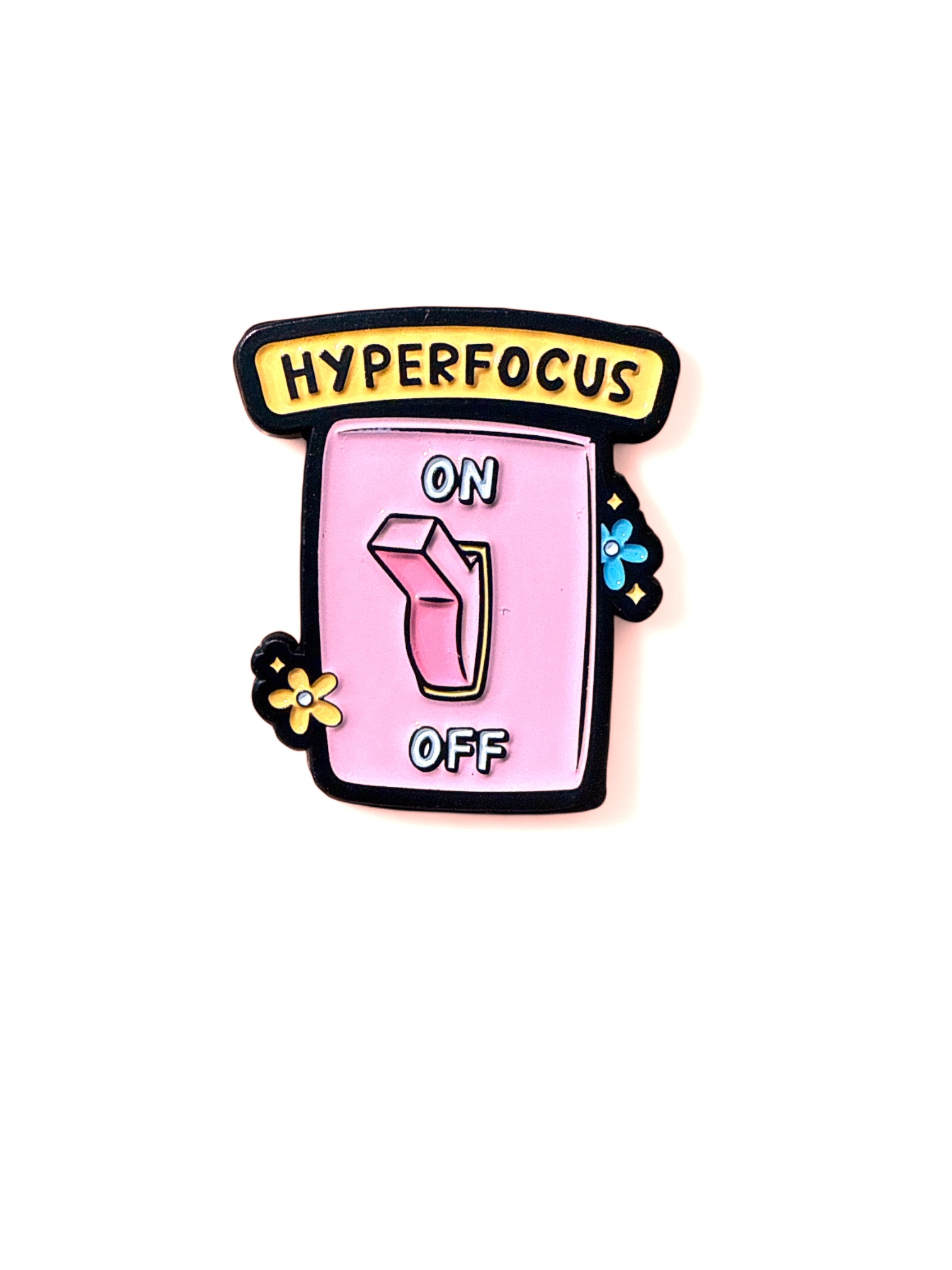 Hyperfocus Enamel Pin