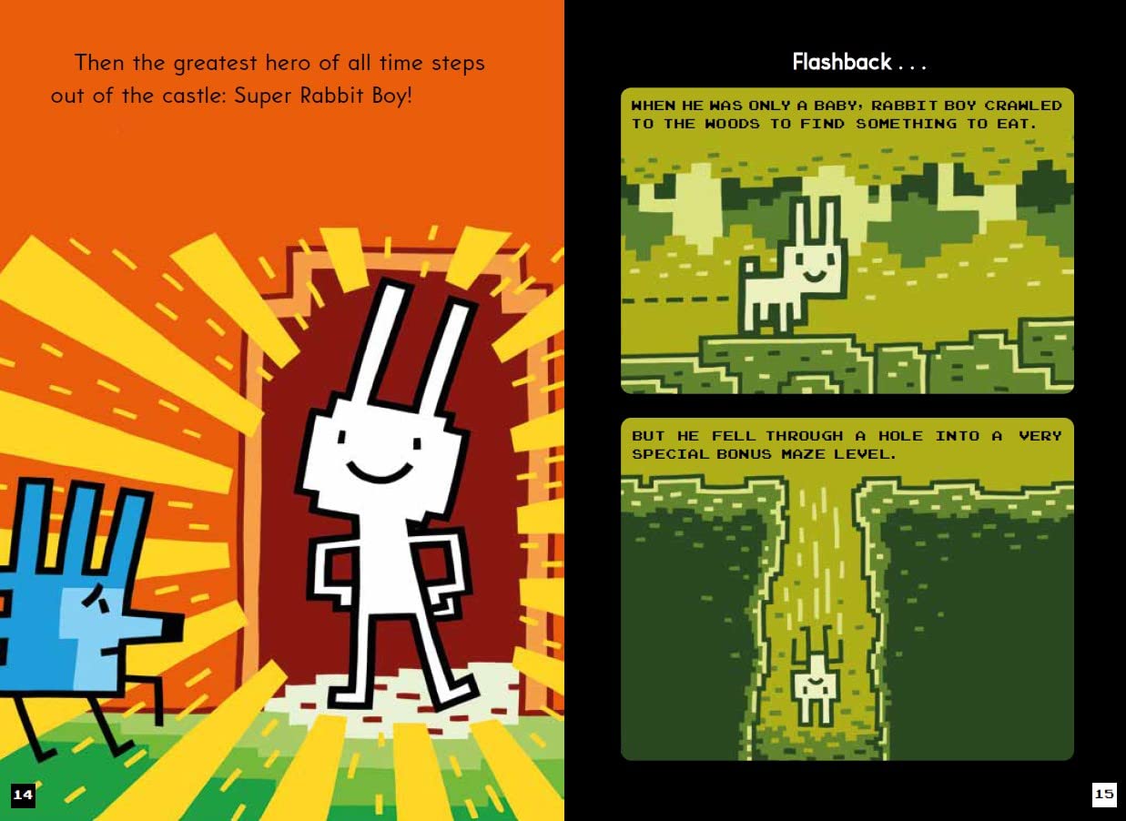 Press Start! Game On, Super Rabbit Boy! By Thomas Flintham