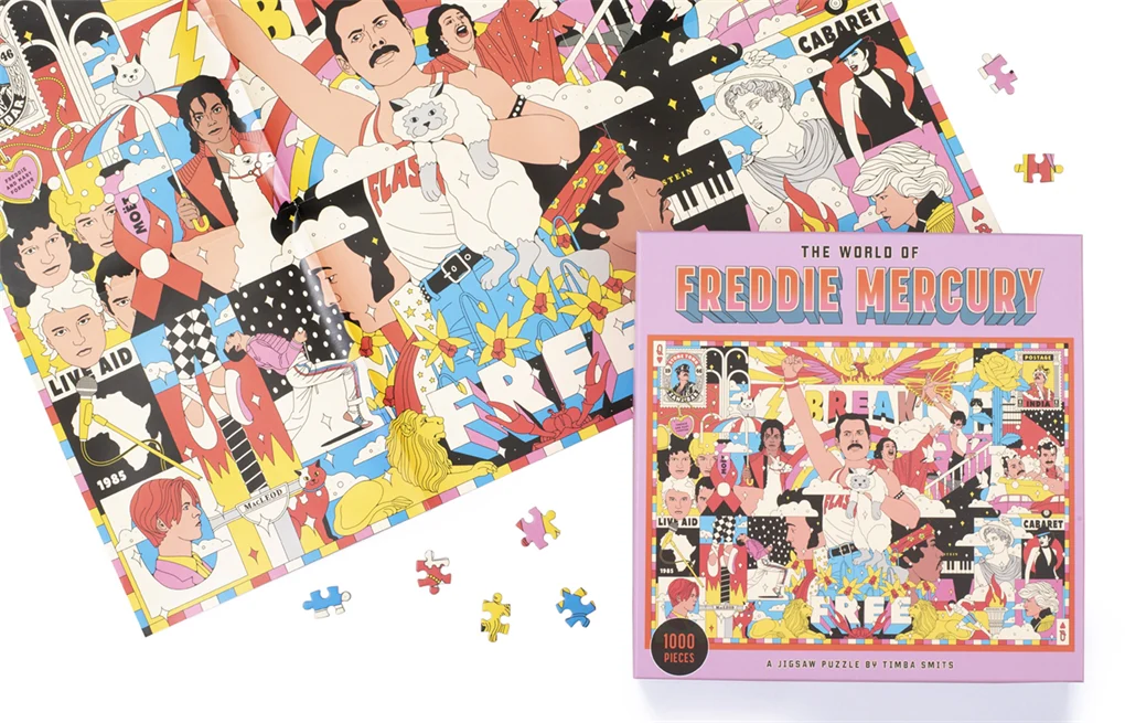 The World of Freddie Mercury A Jigsaw Puzzle