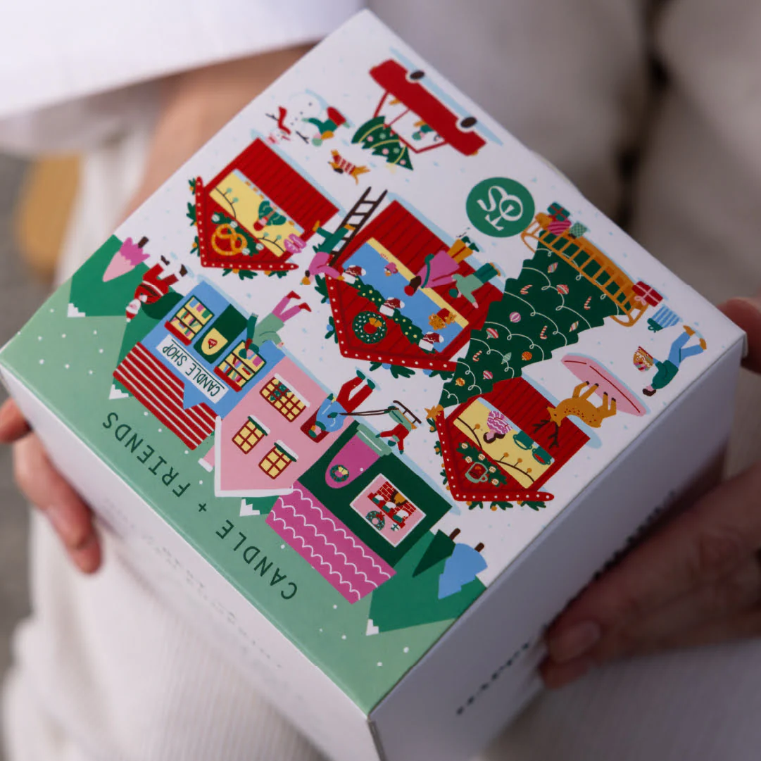  Golden Pumpkint Candle and Friends Yılbaşı Mumu