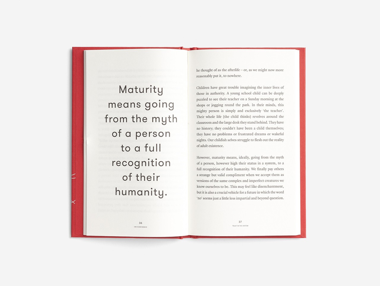 On Confidence by Alain de Botton
