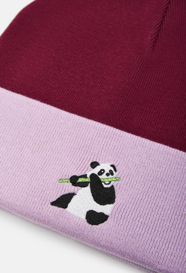 WWF Giant Panda Bere - Bordo/Lila