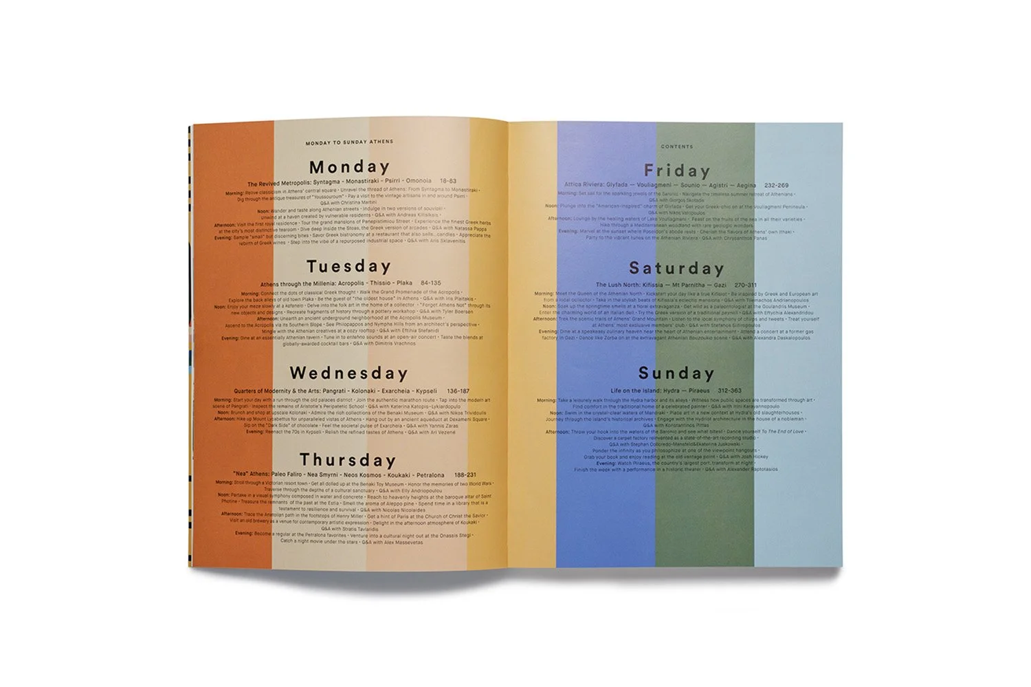 Monday to Sunday Athens 