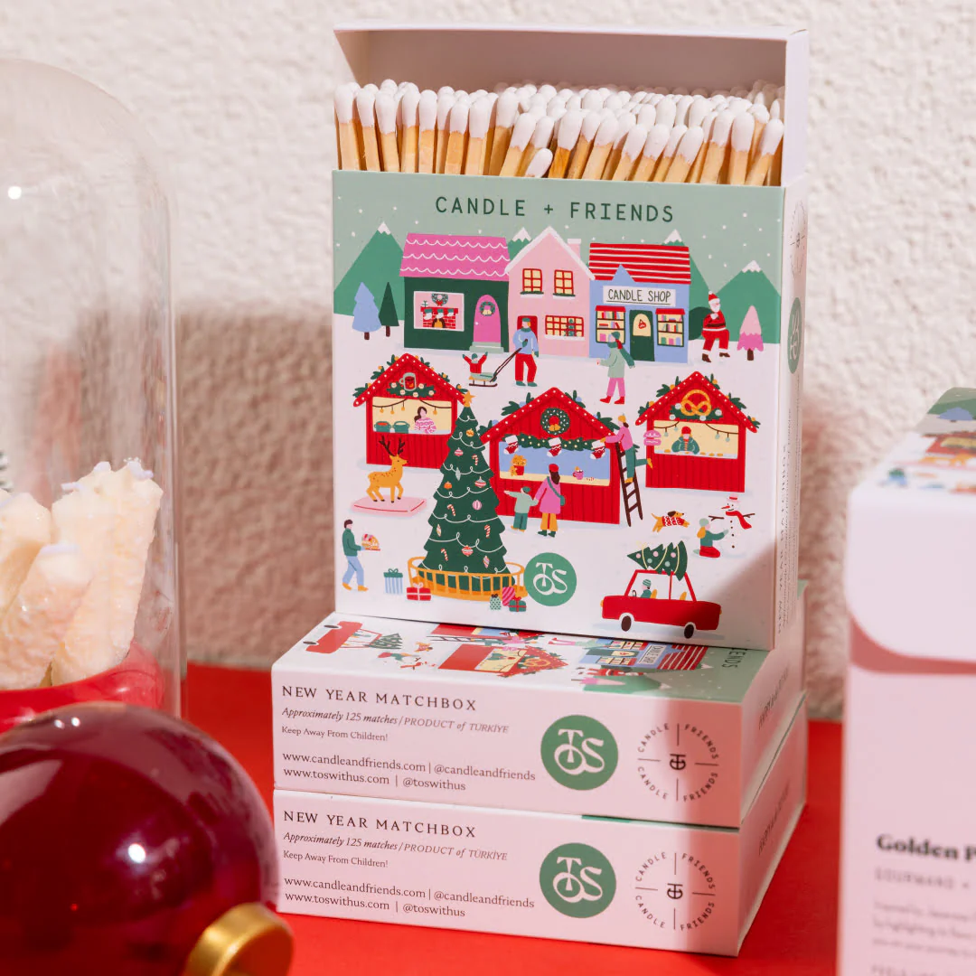Candle and Friends Yılbaşı Giant Kibrit