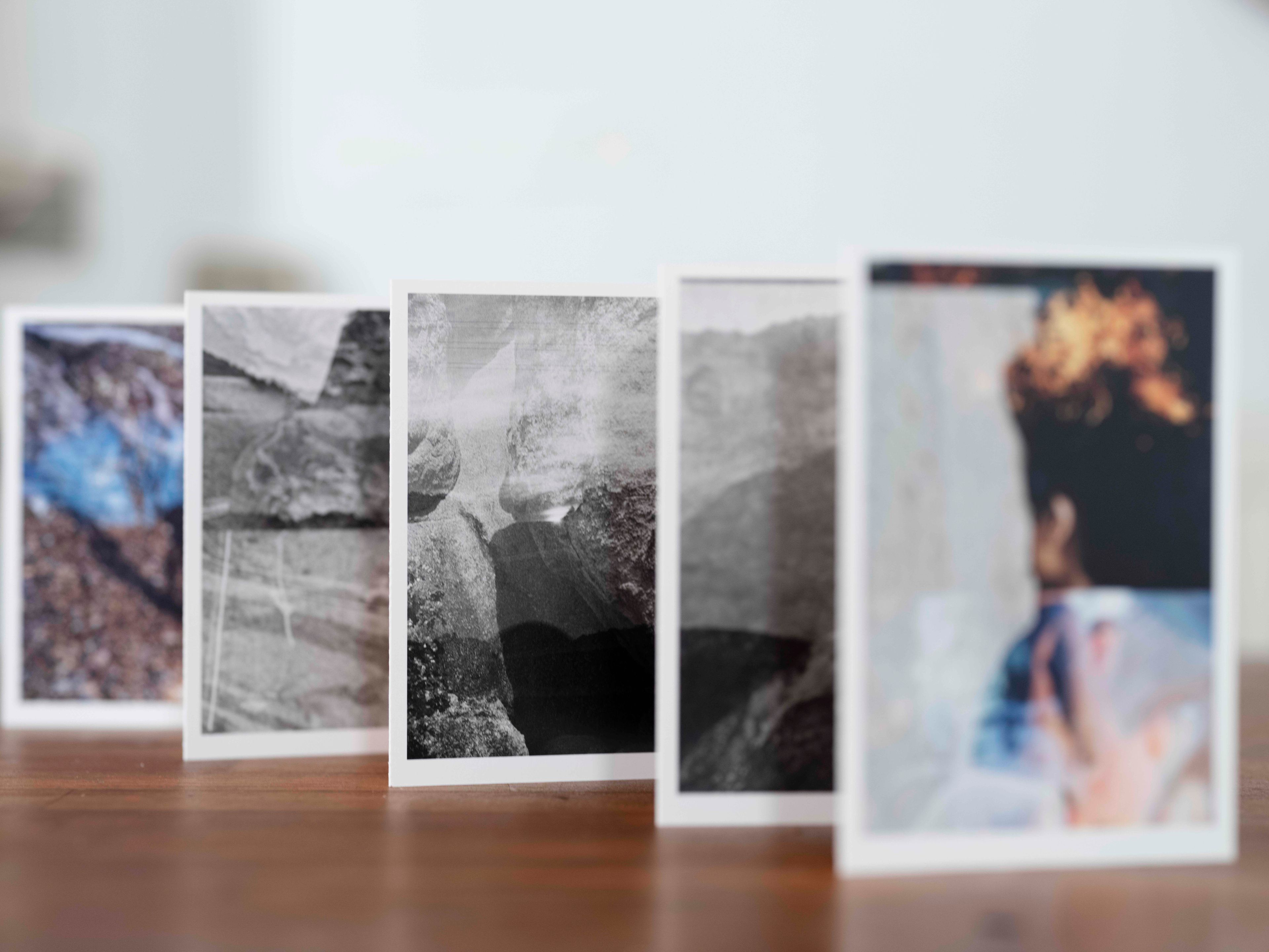 Heart Stone Postcard Set by Cemil Batur Gökçeer