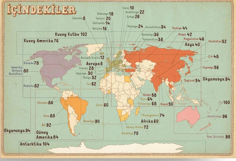 Atlas - Kıtalar, Denizler ve Kültürler Arası Yolculuk Rehberi