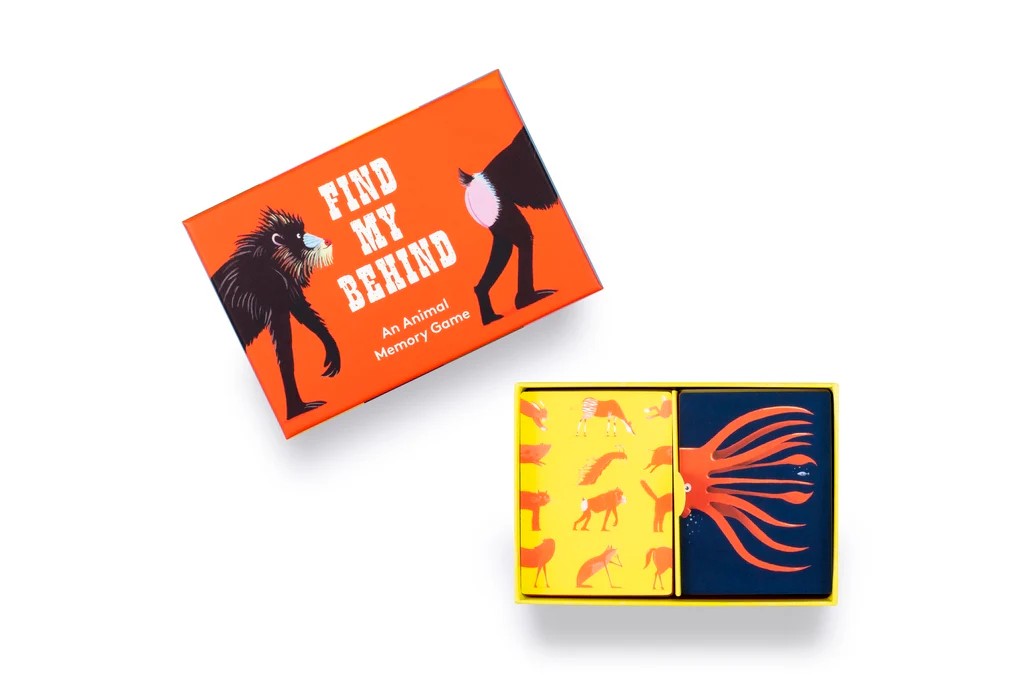Find My Behind An Animal Memory Game