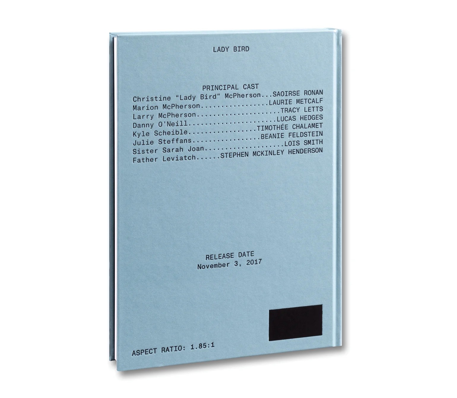 Lady Bird Screenplay Book by Greta Gerwig