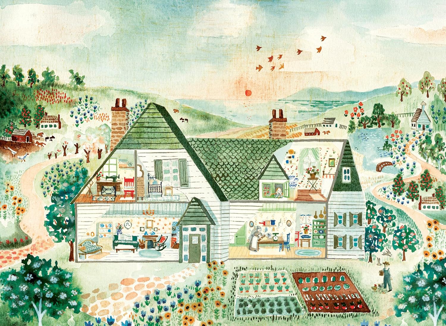 At Home in a Book by Lauren O'Hara