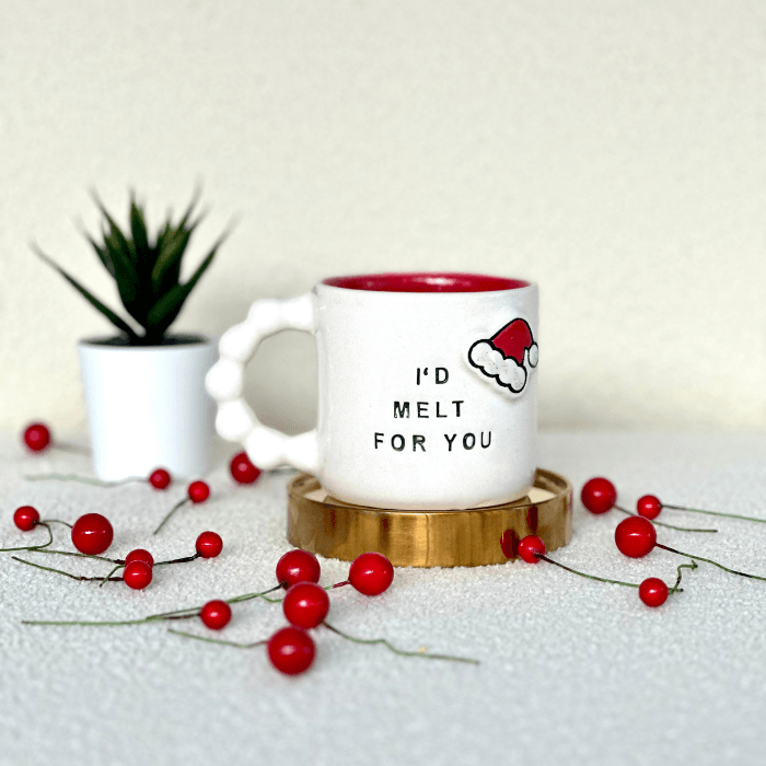 I’d Melt For You (Santa) by Paper Ceramic