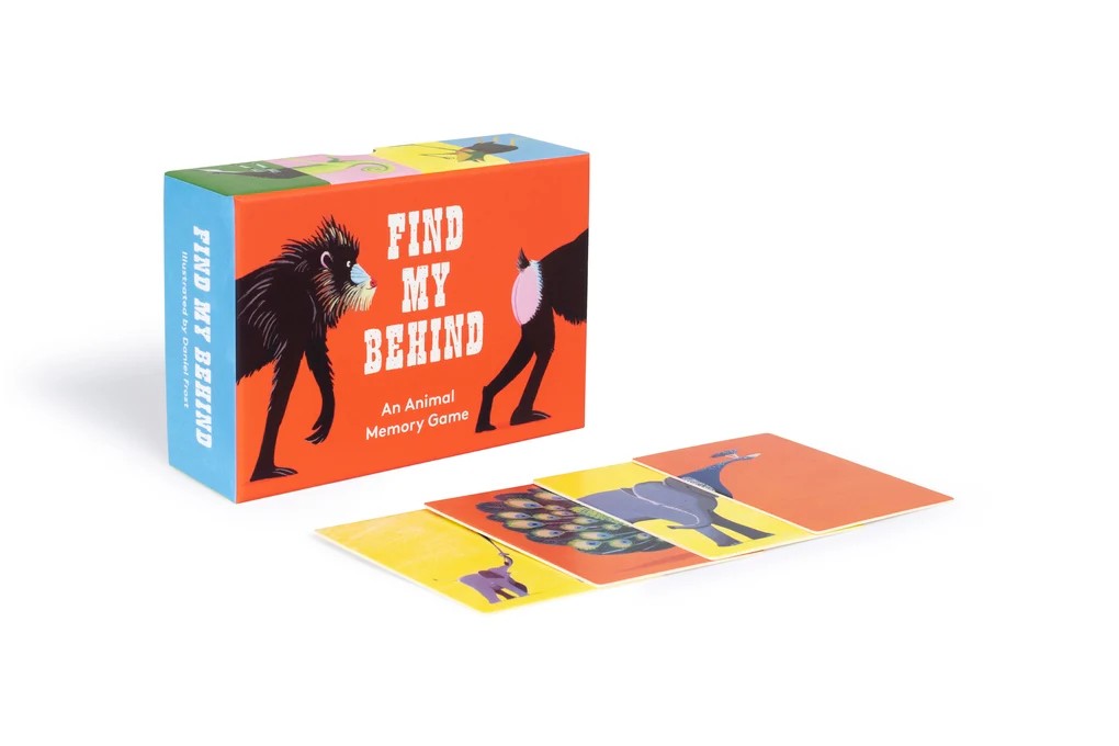 Find My Behind An Animal Memory Game