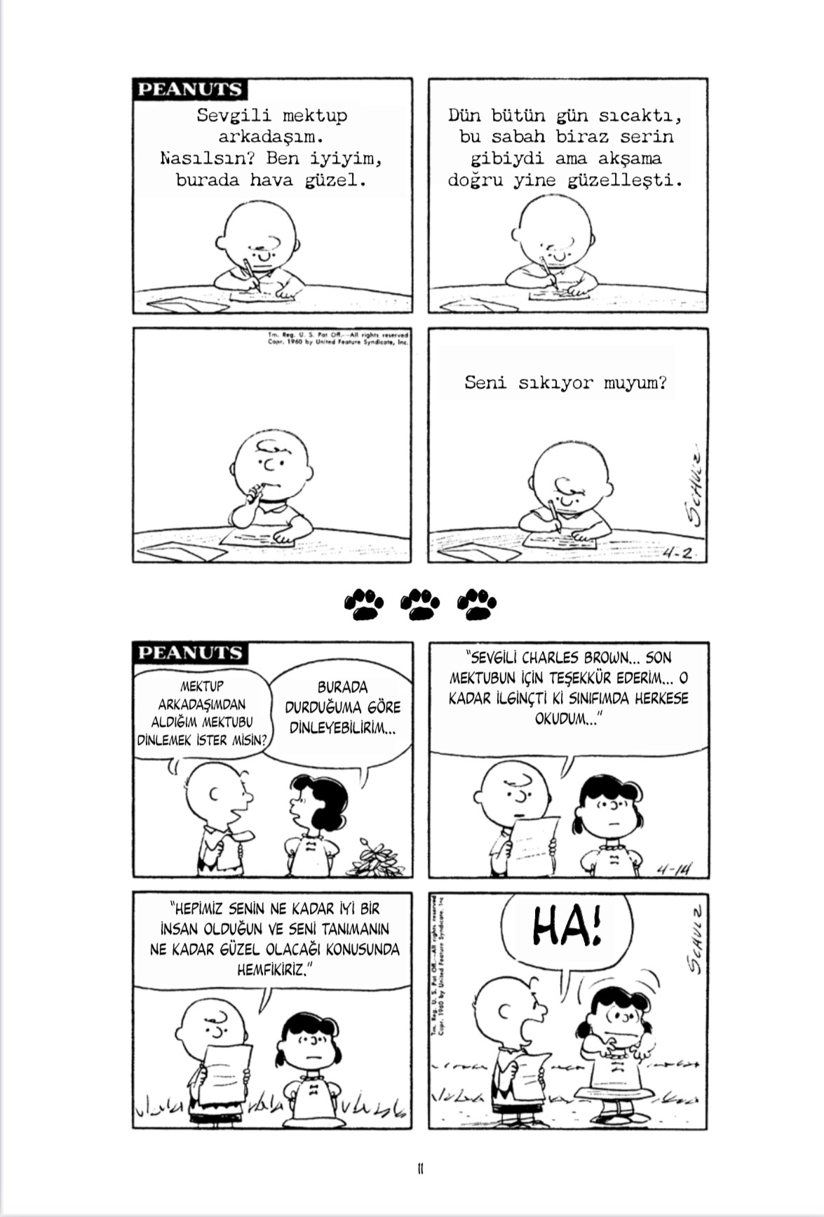 Arkadaşlık Dediğin Nedir Charlie Brown? by Charles M. Schulz