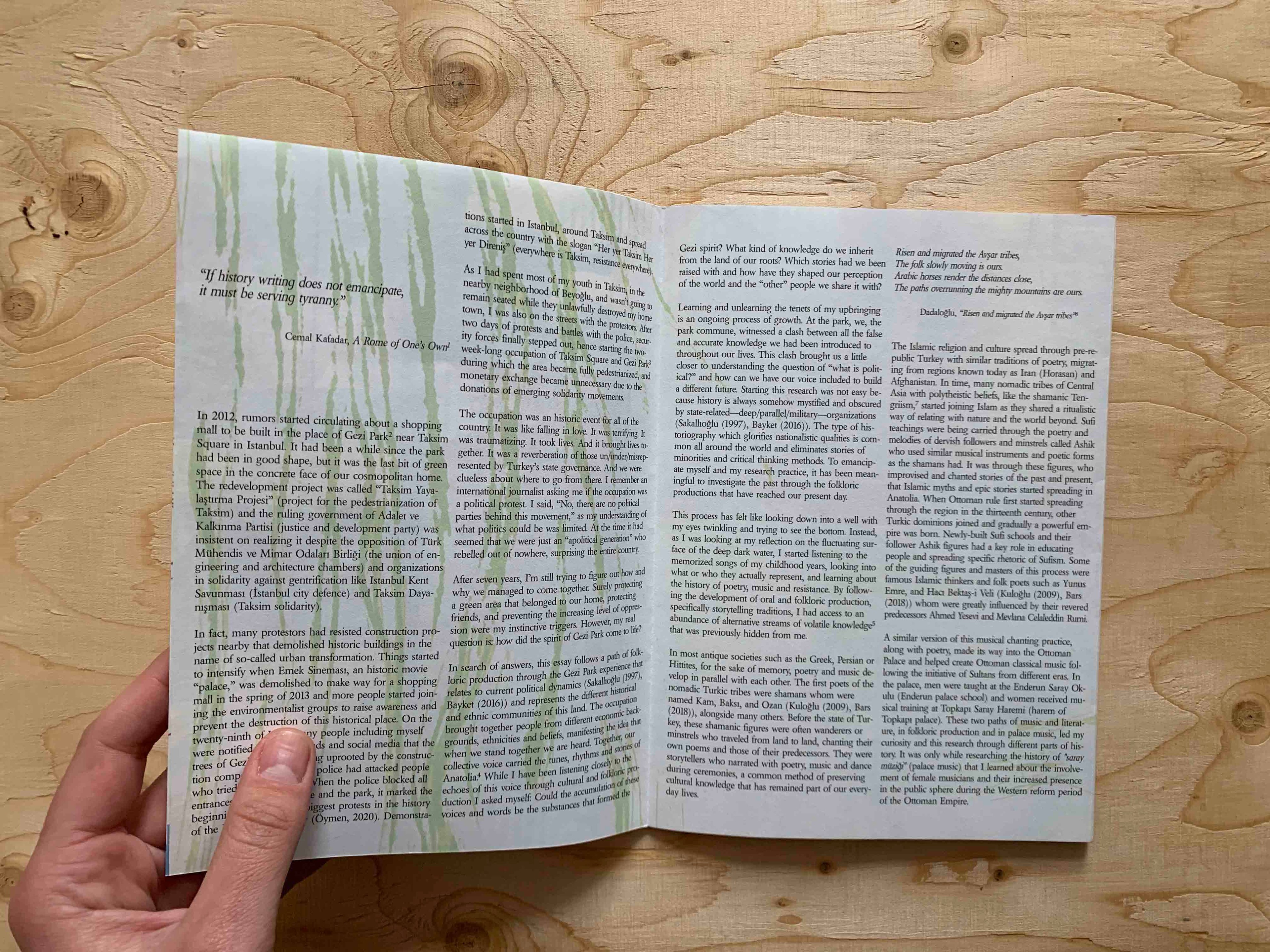 Wells of Knowledge: Poetry, Music and Resistance in Turkey by Merve Kılıçer