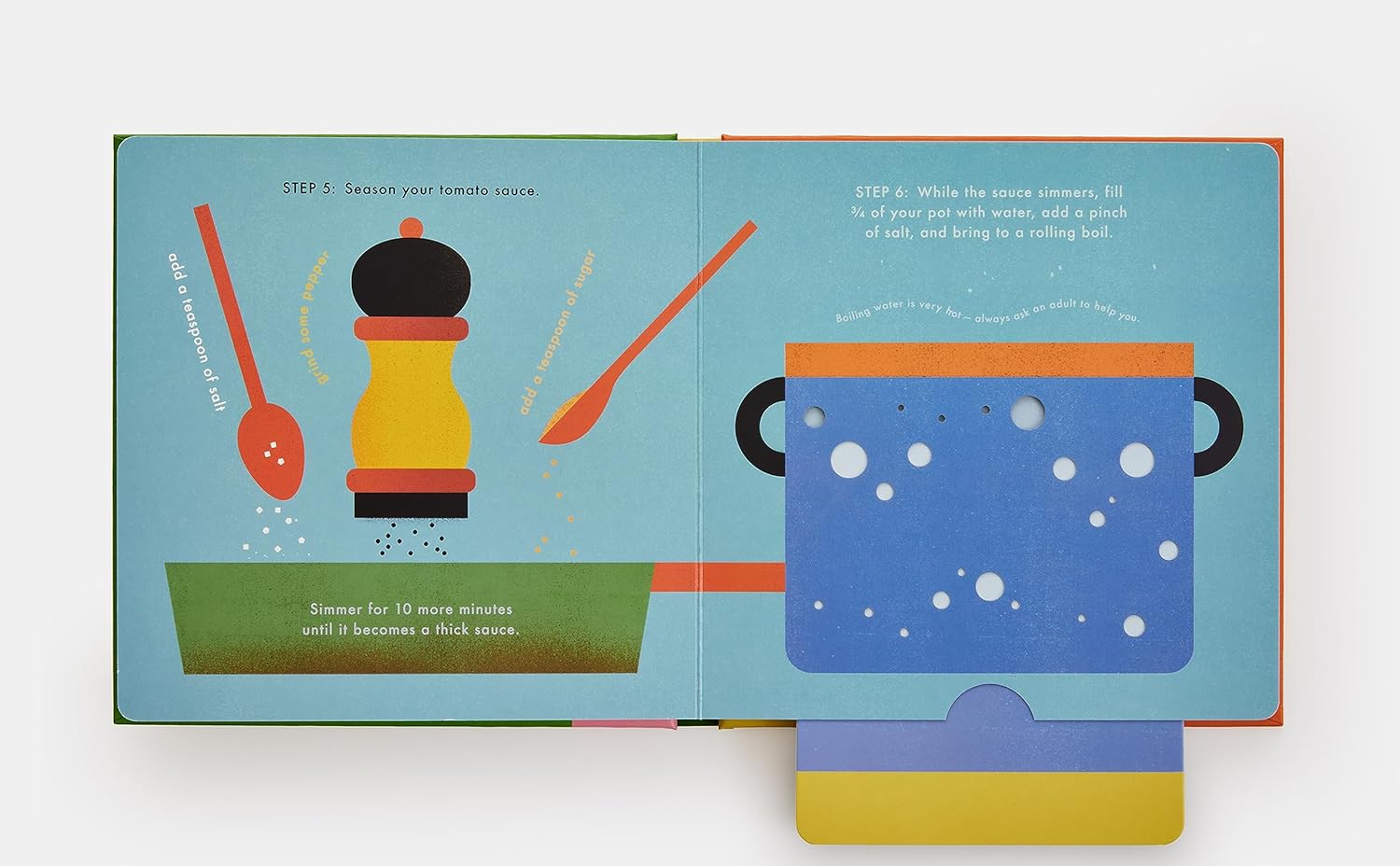 Spaghetti!: An Interactive Recipe Book (Cook In A Book)