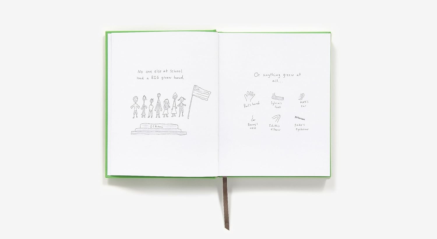 The Little Kid with the Big Green Hand by Matthew Gray Gubler