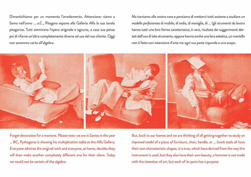 Seeking Comfort in an Uncomfortable Chair by Bruno Munari