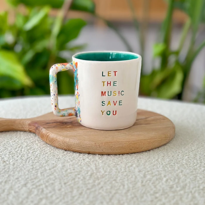 Let The Music Save You by Paper Ceramic