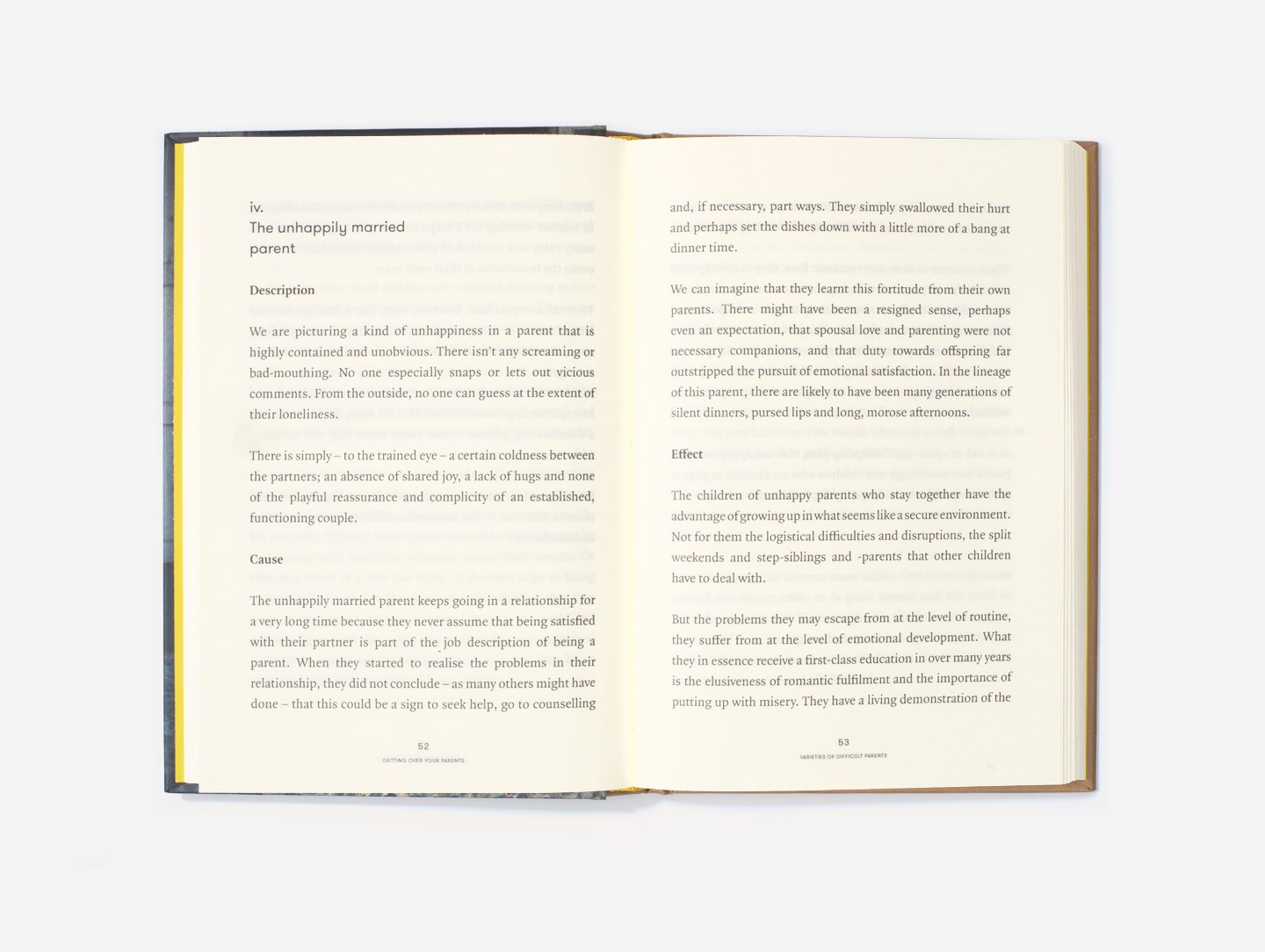 Getting Over Your Parents by Alain de Botton