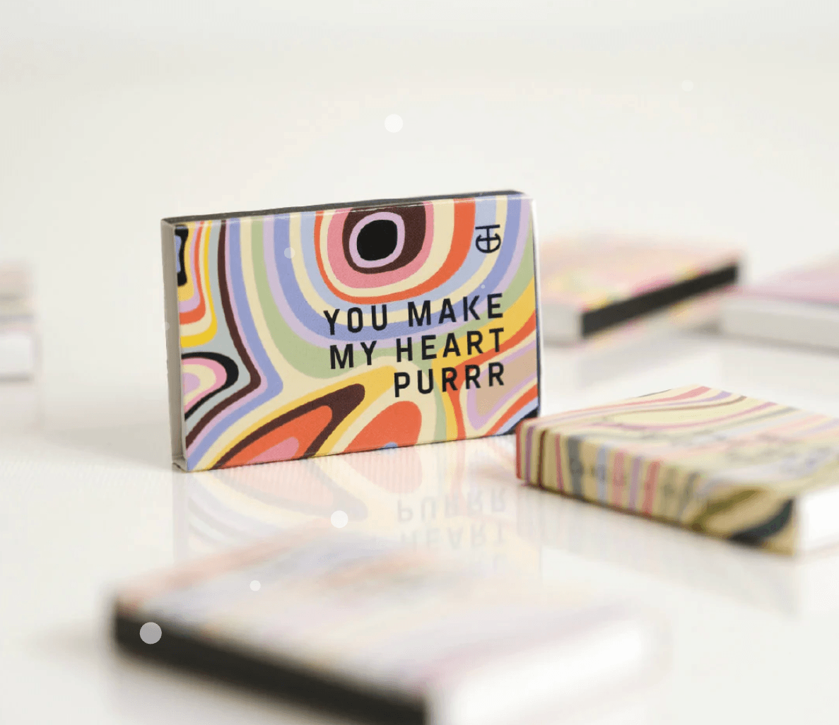 Stripe Shaped Baby Matchbox Set by Candle and Friends