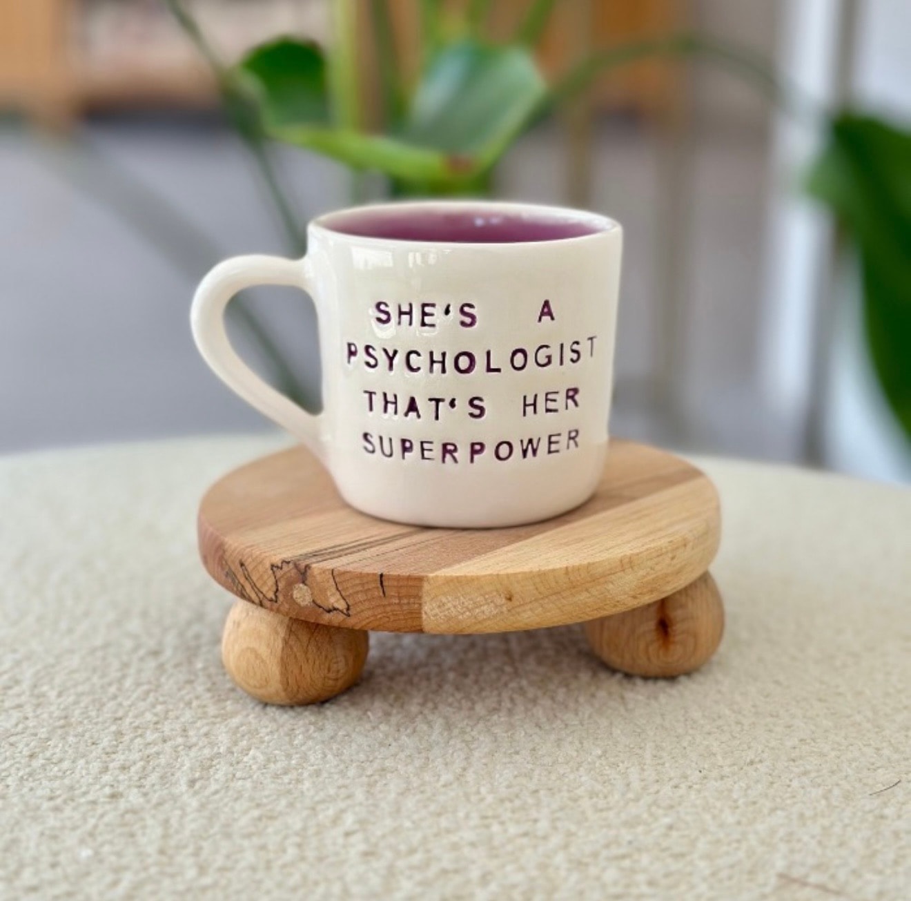 She’s A Psychologist That’s Her Super Power by Paper Ceramic