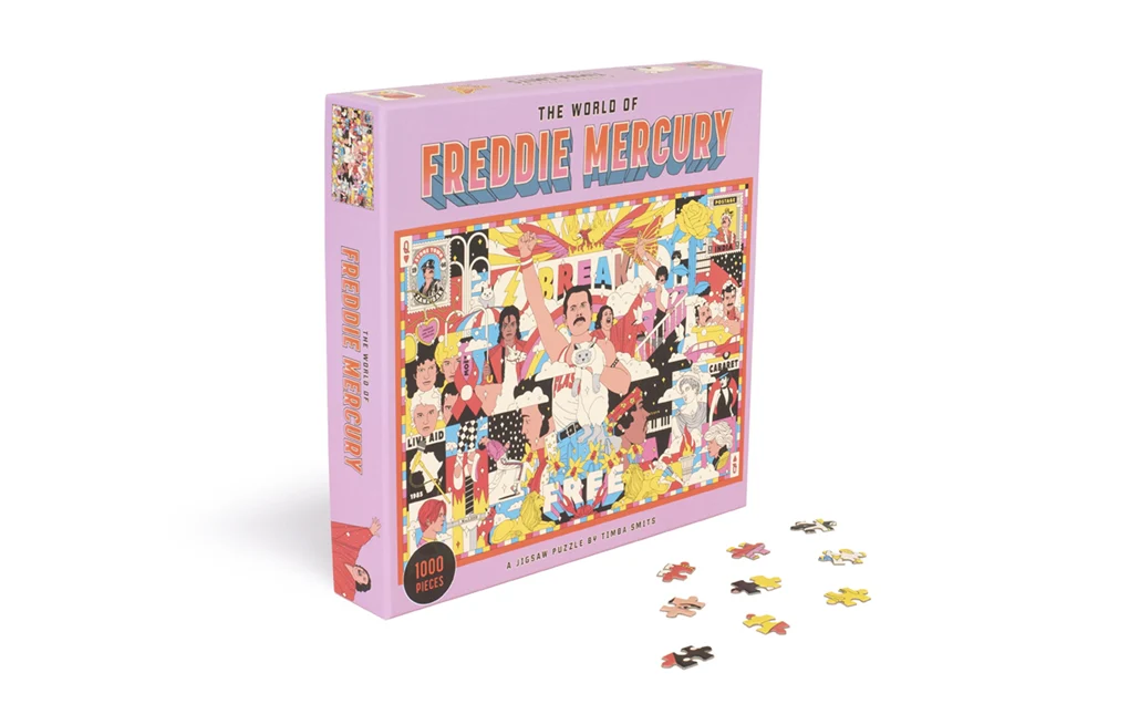The World of Freddie Mercury A Jigsaw Puzzle