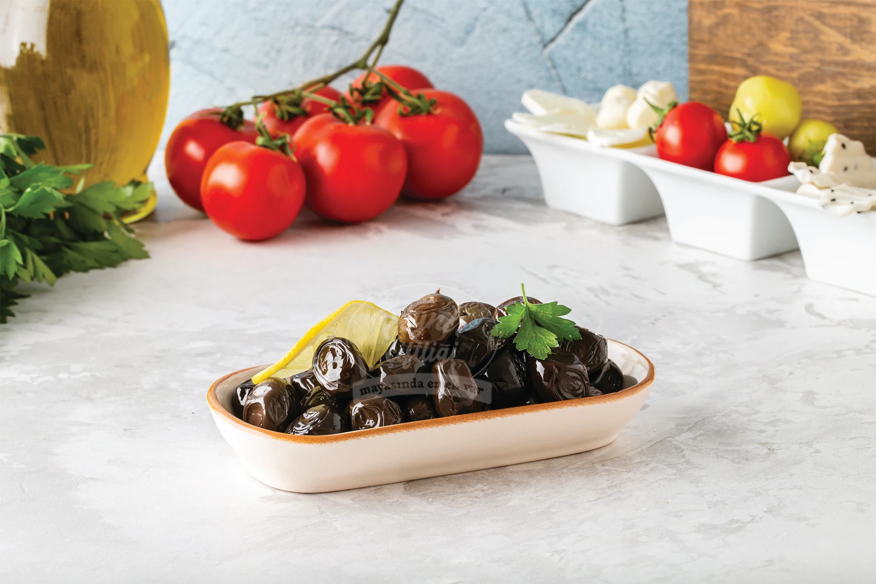 Yağlı Sele Siyah Zeytin (181-200) (KG)