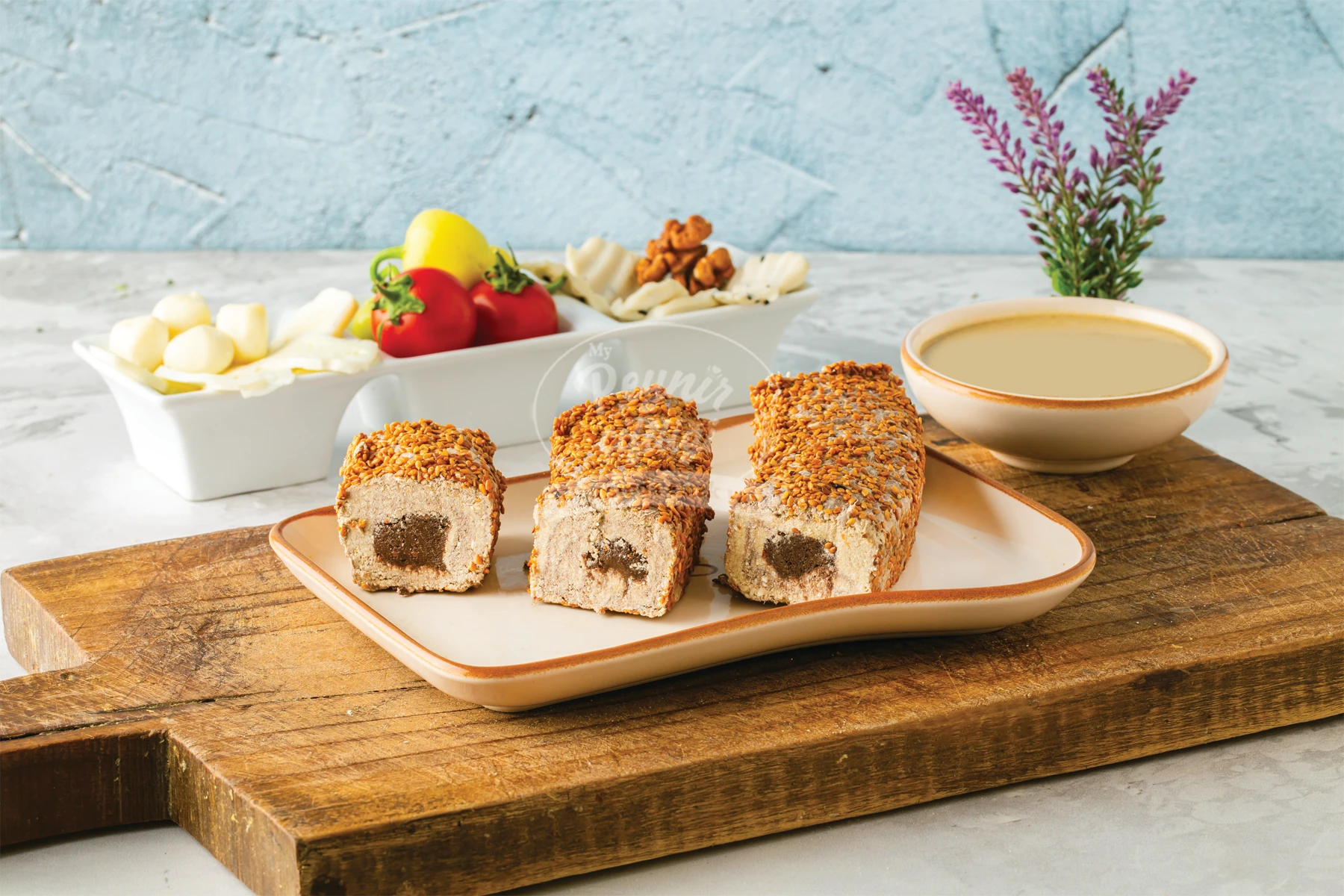 Çikolata Dolgulu Susamlı Helva (KG)