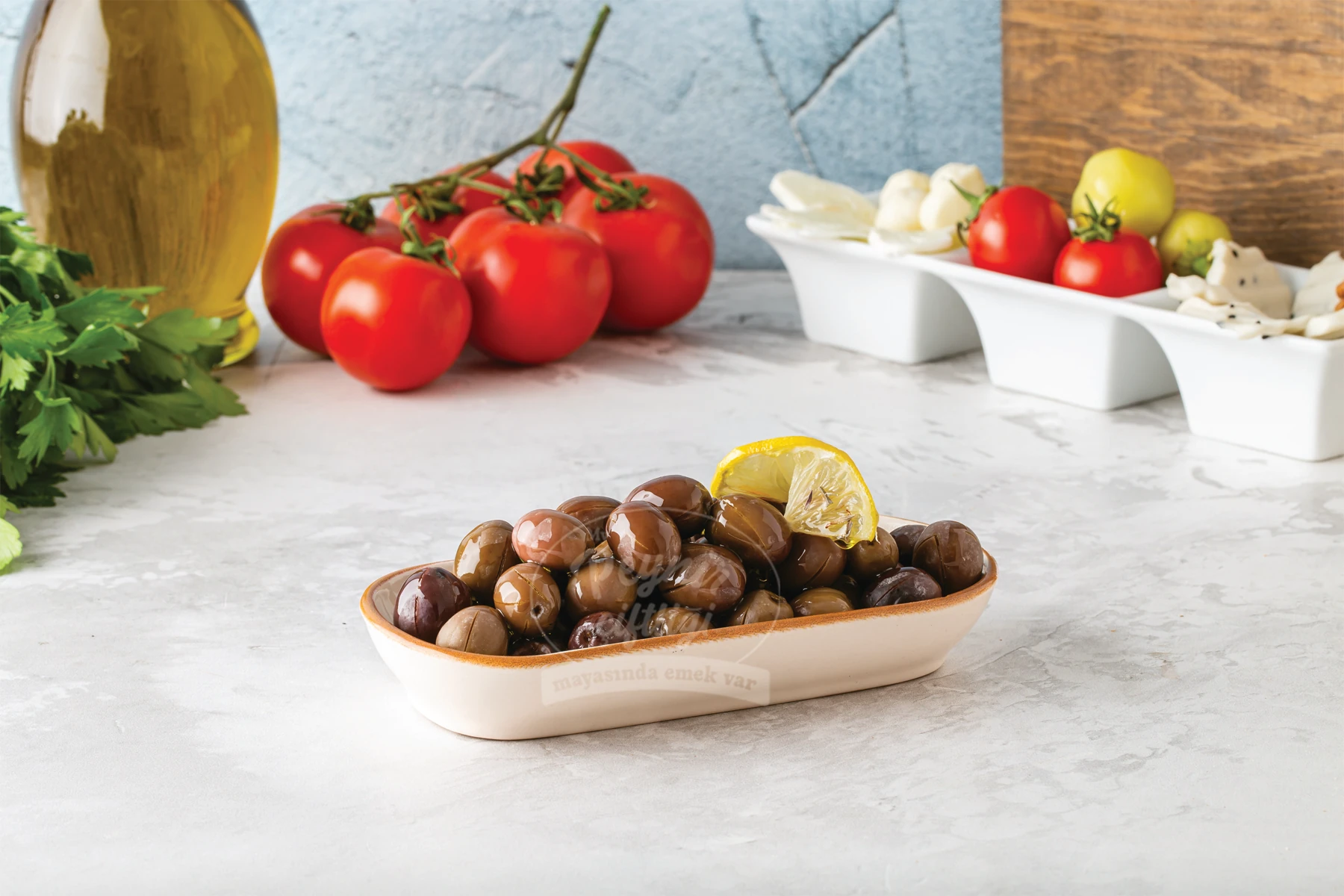 Çizik Yeşil Zeytin ( SALAMURA ) (KG)