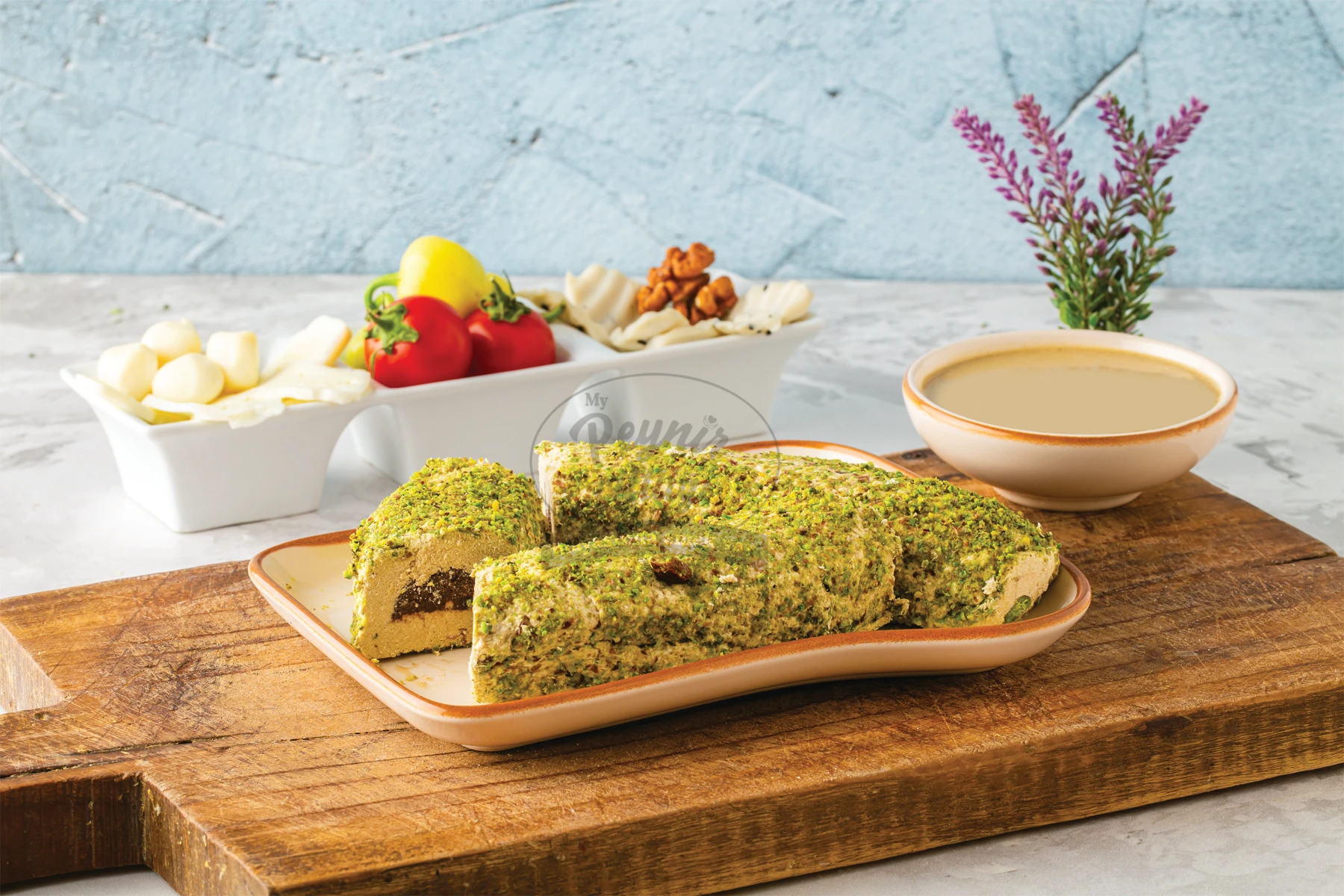 Çikolata Dolgulu Fıstıklı Helva (KG)