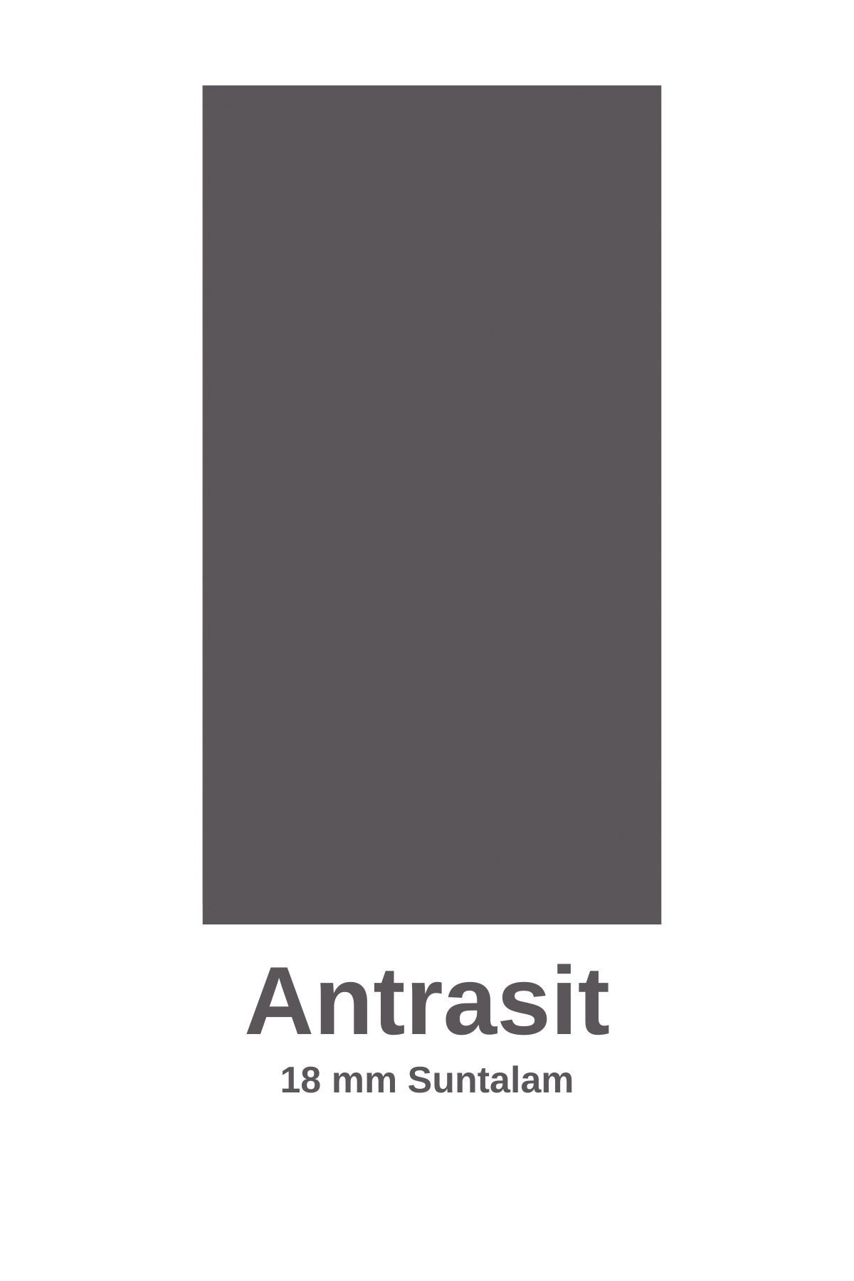 Hipo Kitaplıklı Çalışma Masası Antrasit