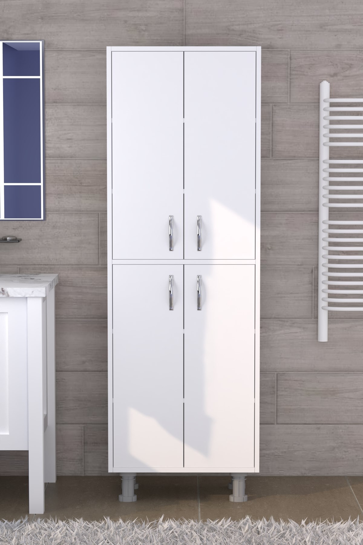 Limasol 4 Kapaklı Çok Amaçlı Dolap 