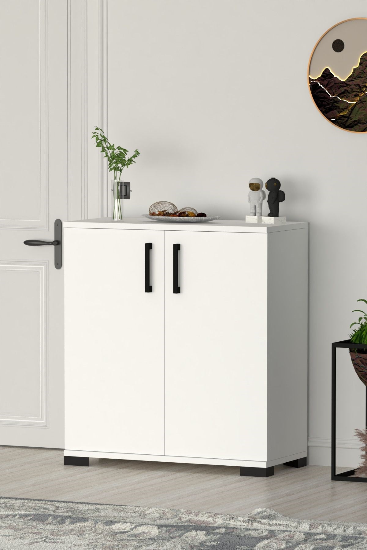 Athena Çok Amaçlı 2 Kapaklı ,Kahve Köşesi,Mutfak,Banyo, Kiler Dolabı 