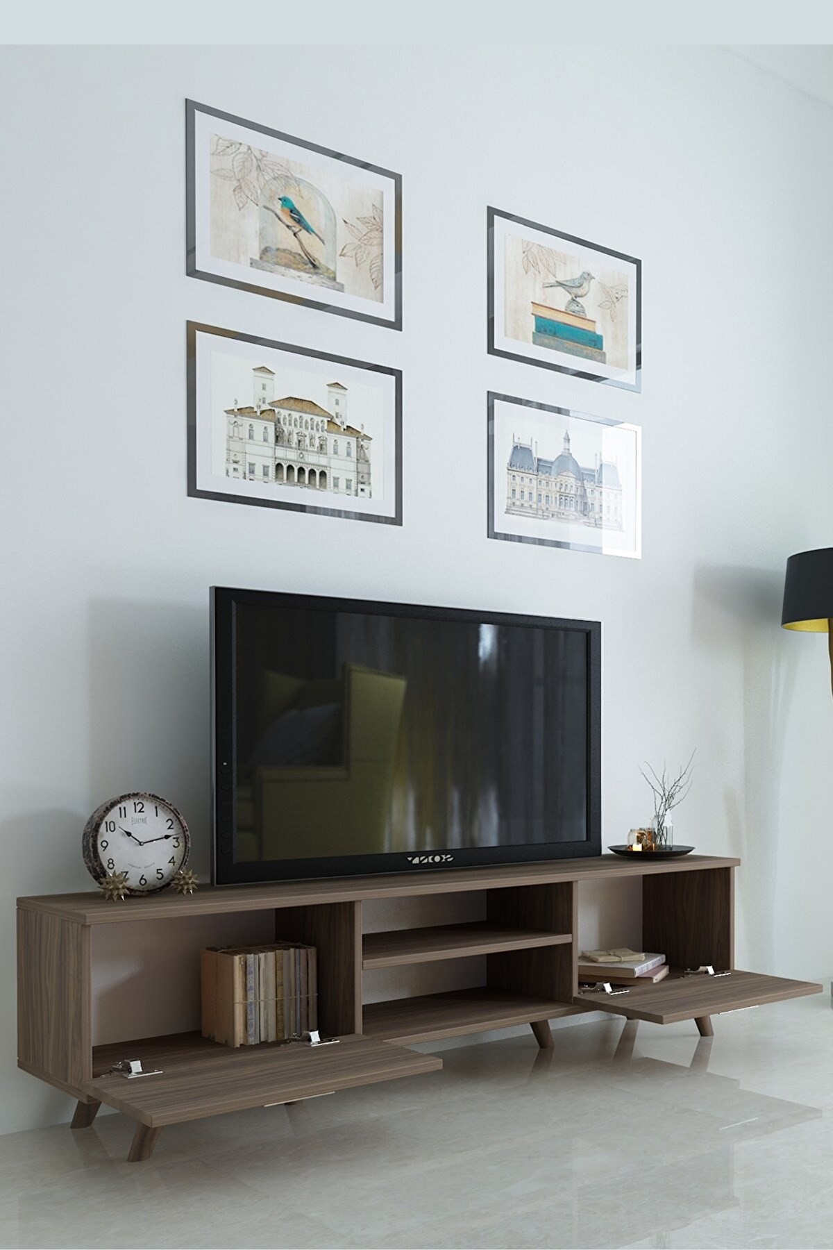 İstanbul Tv Sehpası Ceviz