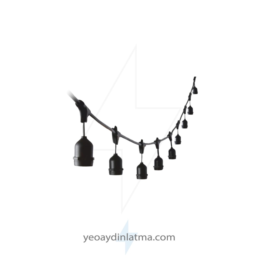 SARMAŞIK DIŞ MEKAN ARMATÜR(10MT-20 DUY-EKLENEBİLİR-E27)