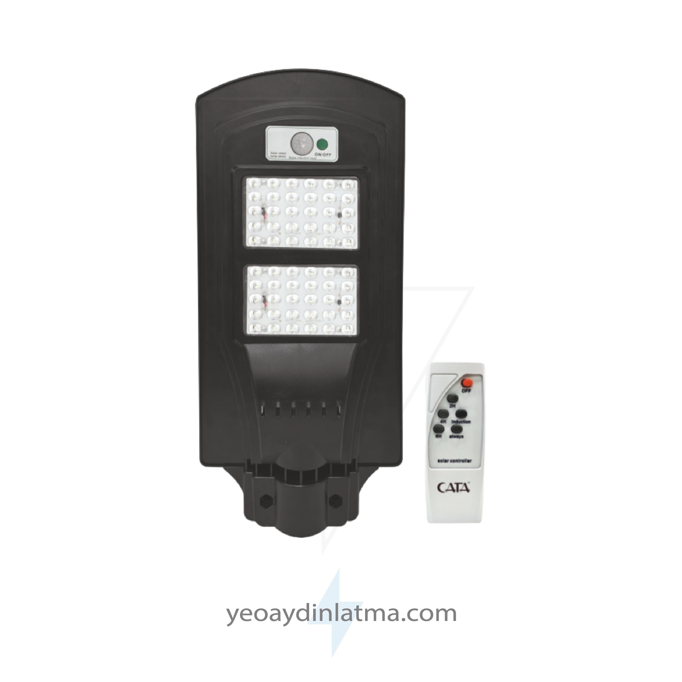 CATA CT-4691 120w Solar Sokak Armatürü  Beyaz Işık