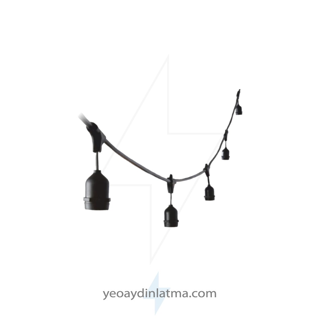 SARMAŞIK DIŞ MEKAN ARMATÜR(5 METRE-EKLENEBİLİR-E27)