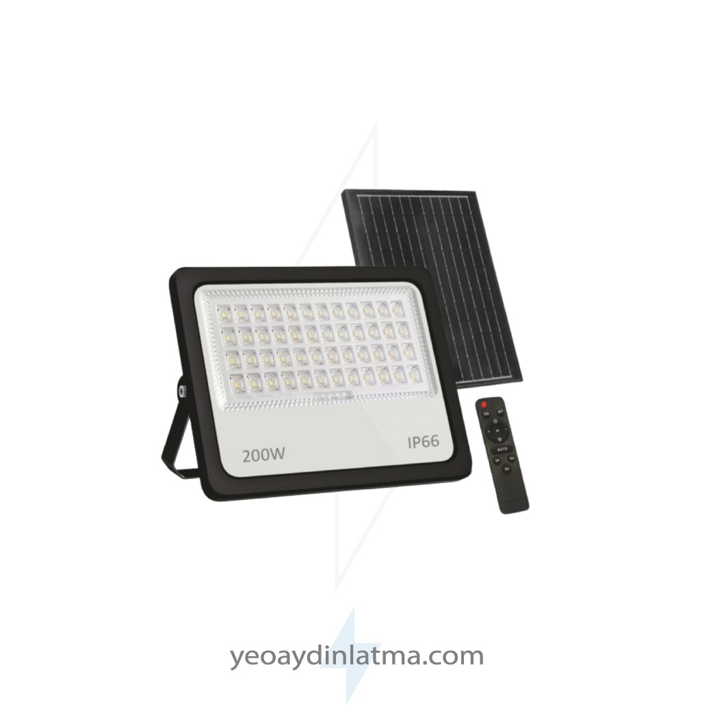 200W SOLAR LED PLATINUM PROJEKTÖR