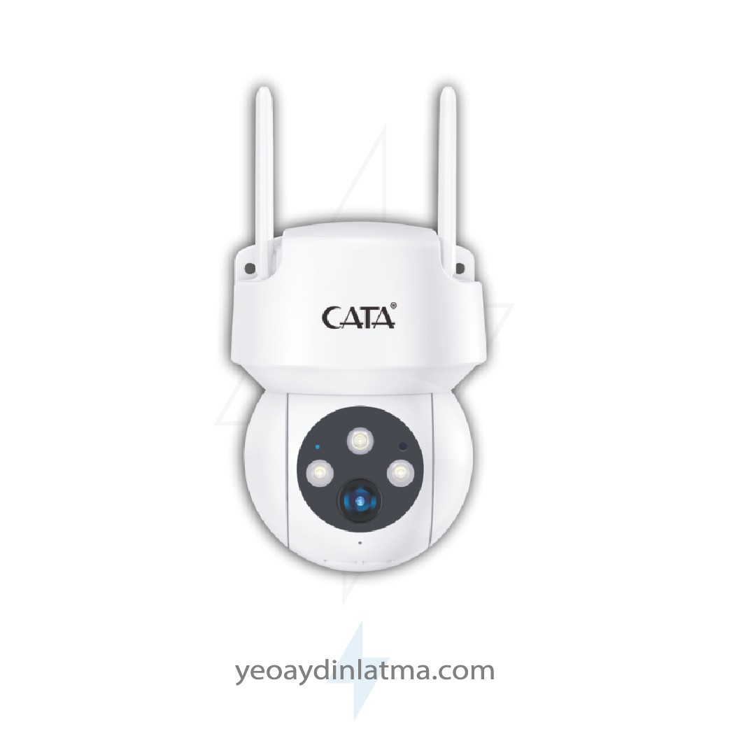 CATA CT-4051 Sensörlü Akıllı Dış Mekan Güvenlik Kamerası