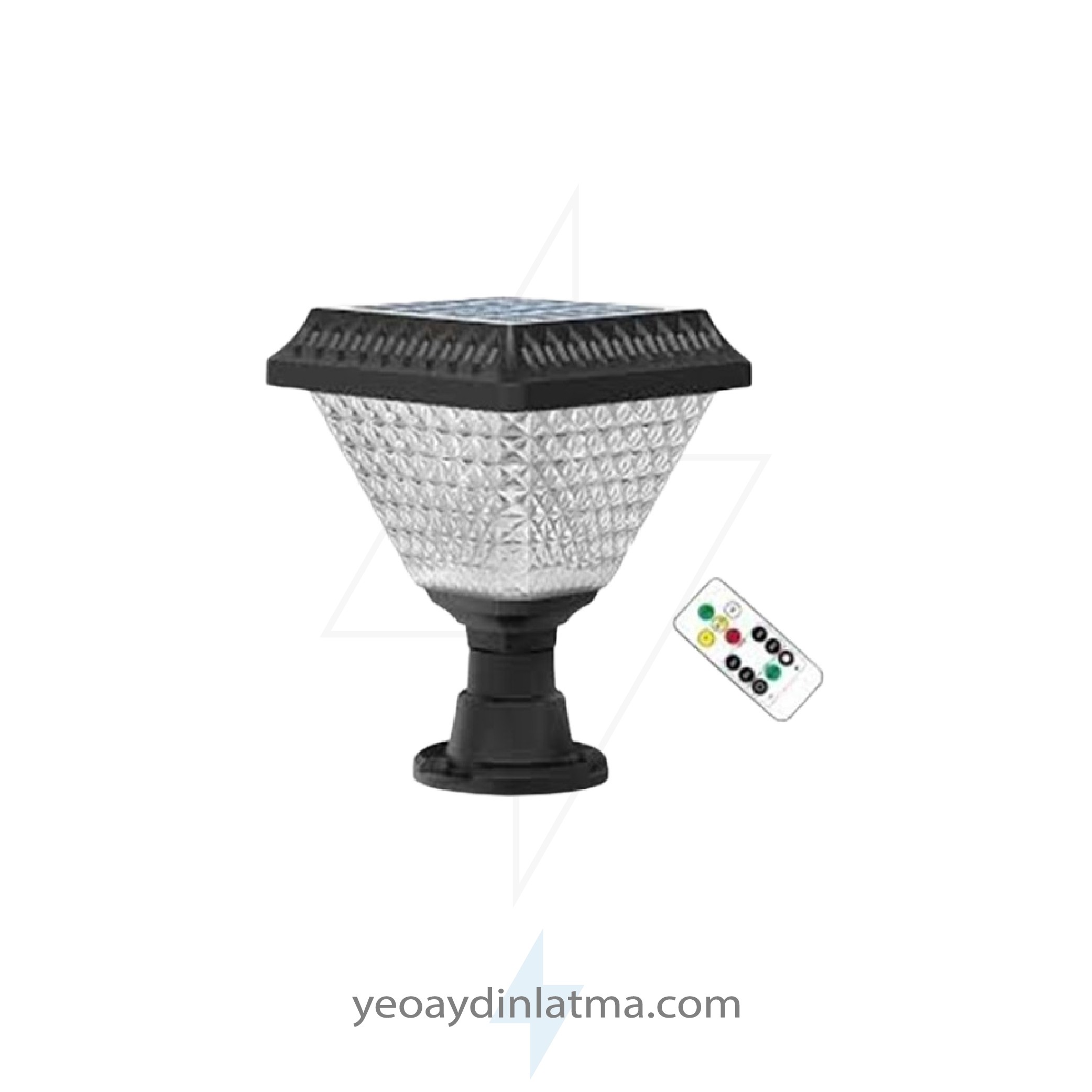 Voltek VSSL05065 50 Watt Solar Set Üstü Armatür - 3 Işık Renkli (Beyaz + Ilık Beyaz + Gün Işığı)
