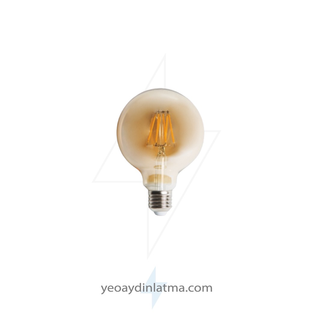Cata 6w Rustik G95 Glop Led Ampul CT-4286 Amber Renk