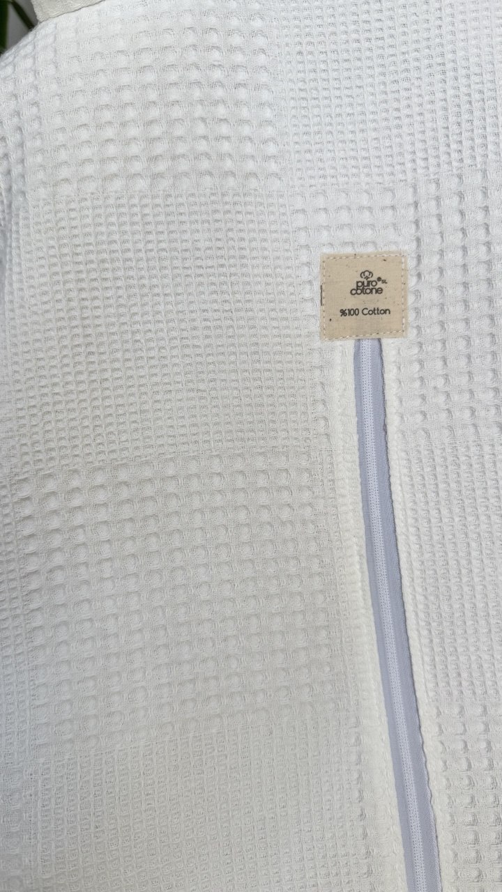 ÇİFT TARAFLI MÜSLİN PUET ÖRTÜSÜ VE MİNDERİ ÇİÇEK DEEN