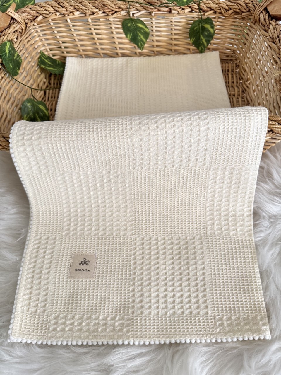 WAFFLE BEBEK BATTANİYESİ-KREM