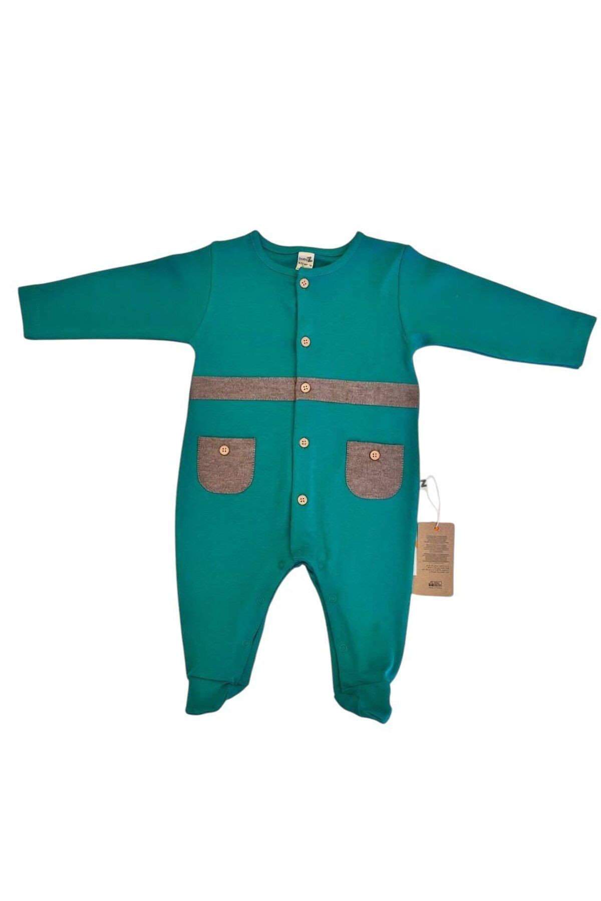 %100 Pamuk Bebek Tulumu