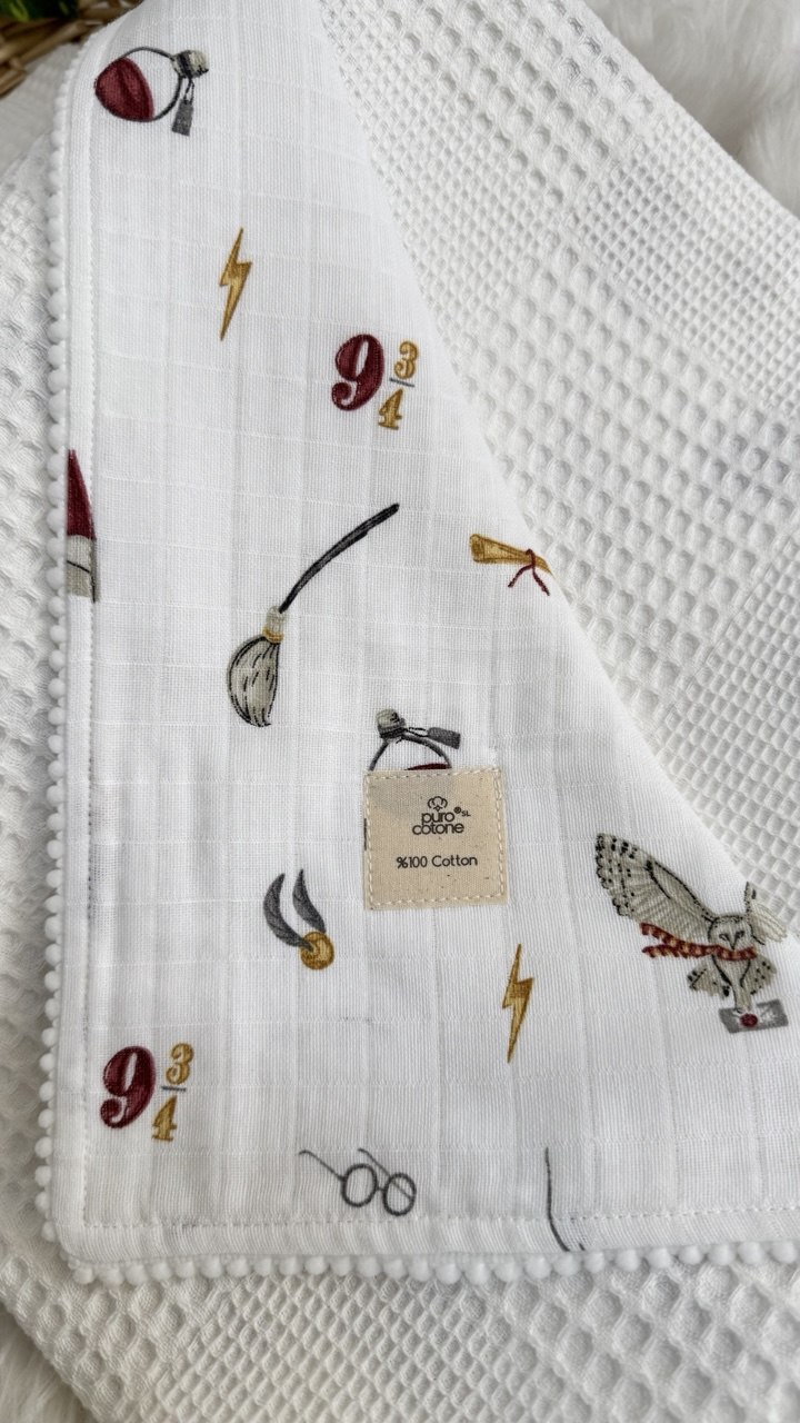 ÇİFT TARAFLI MÜSLİN PİKE-HARRY POTTER