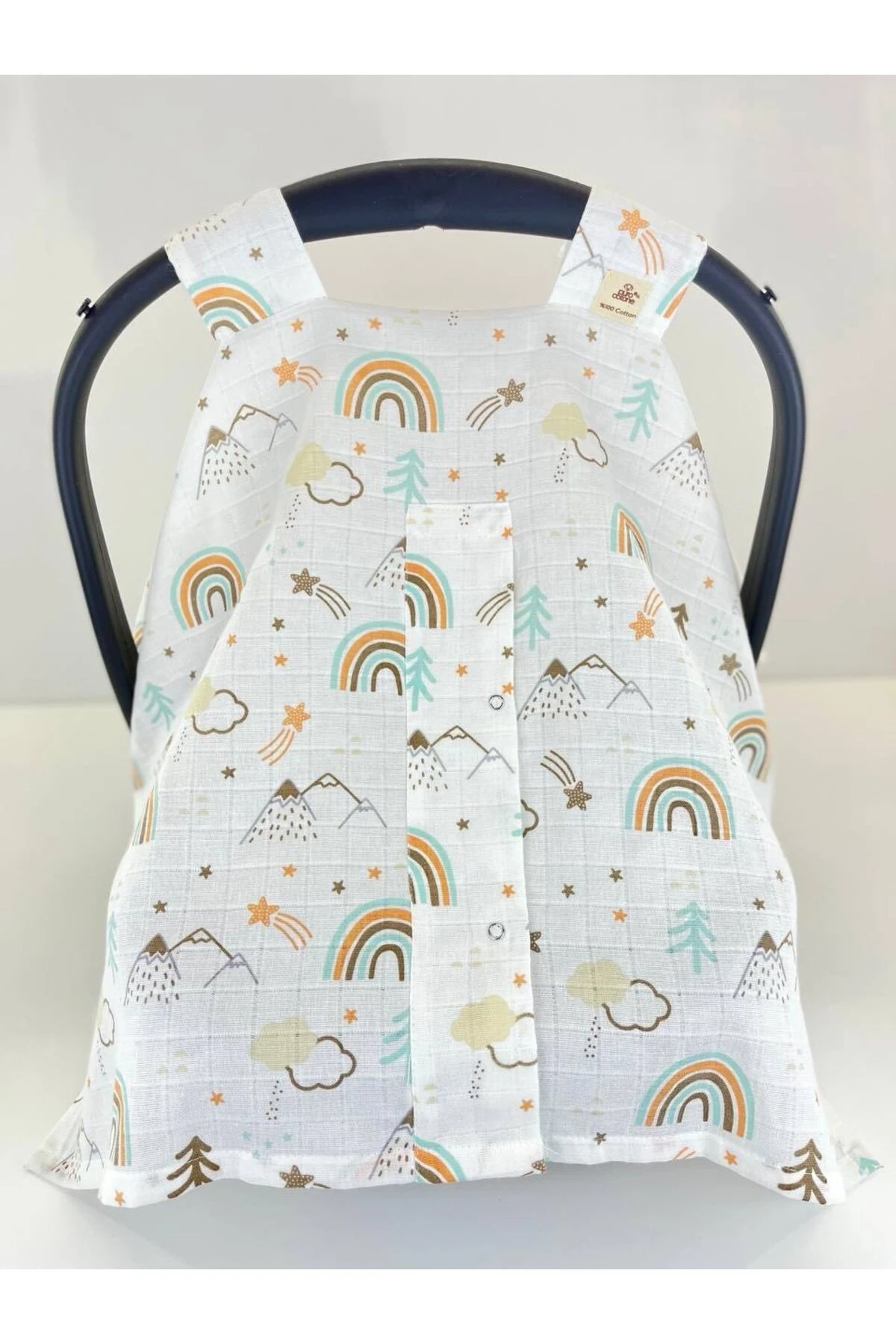 Pamuk Müslin Puset Örtüsü