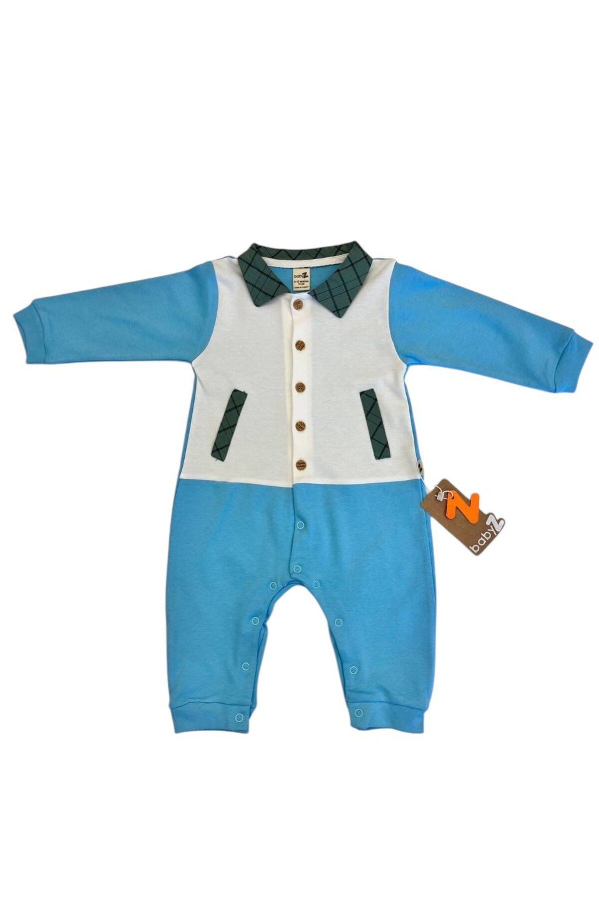 %100 Pamuk Bebek Tulumu